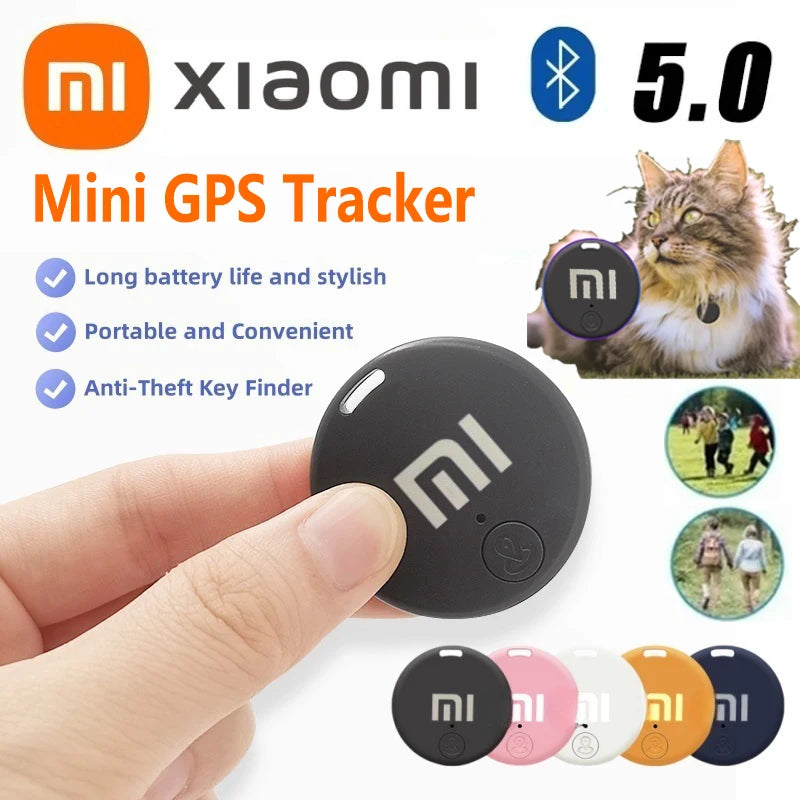 Xiaomi Mini GPS Tracker Bluetooth 5.0 Anti-Lost Device Pet Kids Bag Wallet Tracking IOS Android Smart Finder Locator Accessory